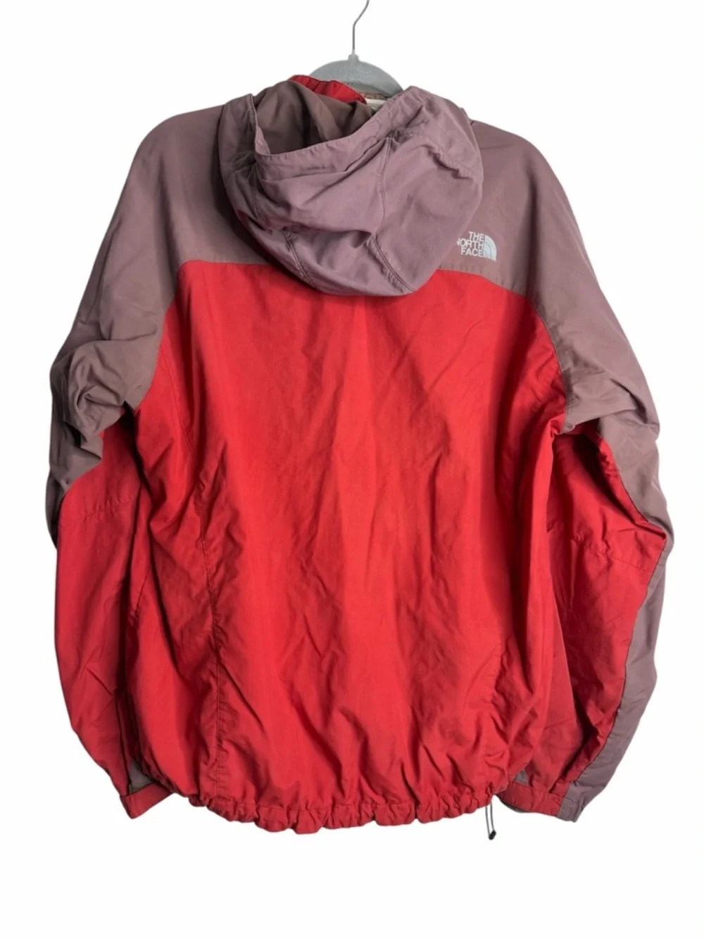 The North Face Jacket Hydrenalite Hooded Windbreaker Red Outdoor Hiking Mens L
